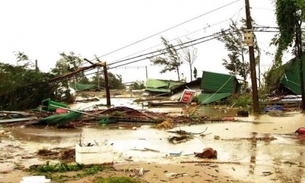 Tufão Damrey arrasa Vietnã e deixa 19 mortos e mais de 30 mil desabrigados