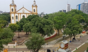 Público lota abertura de reinauguração da Praça da Matriz em Manaus