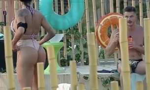 Marcos Harter choca ao falar sobre tamanho das partes íntimas de Monique Amin