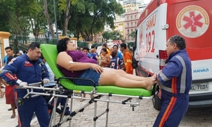 Vítima atingidas em tiroteio na Matriz deixam hospital em Manaus
