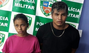 Com submetralhadora falsa, casal invade e rouba posto de combustíveis em Manaus