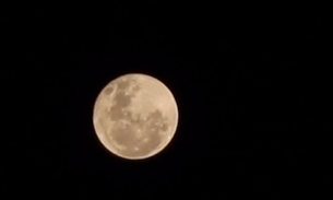 Veja imagens inéditas da Superlua no céu de Manaus