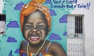 Grafiteiro de Manaus faz homenagem a Titi e bomba na web