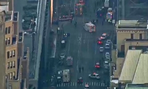 Bombeiros evacuam ruas de Manhattan após explosão de bomba, confira o vídeo