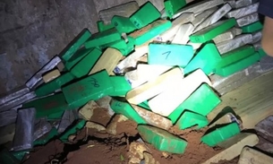 Polícia descobre bunker com mais de uma tonelada de drogas 