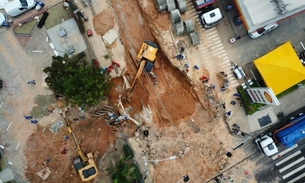 Manaus Ambiental terá que ressarcir prefeitura por cratera em rua 