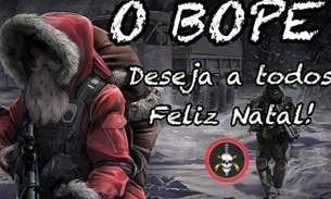 Bope faz post de Papai Noel 'diferentão' e causa polêmica na web