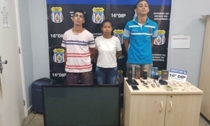 Em Manaus, casal é preso suspeito de furtar casas e vender objetos na internet 