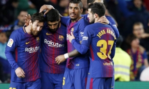 Sem Coutinho no Camp Nou, Barça vence outra no Espanhol