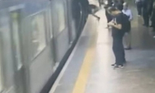 'Por ordem do Diabo', faxineiro joga mulher na frente de metrô 