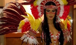 Cunhã Poranga do Garantido é eleita musa do Carnaval do Rio