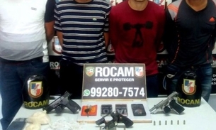 Grupo é preso minutos antes de cometer assalto em Centro de Convivência em Manaus