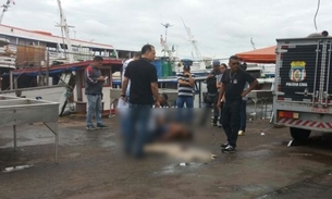 Homem é morto de forma misteriosa em terminal pesqueiro de Manaus