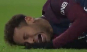 Neymar torce tornozelo em vitória do PSG e deixa o campo chorando