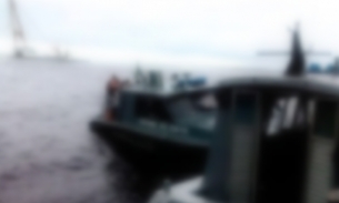 Casal fica à deriva no rio Negro durante temporal e milagre acontece