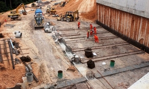 Passagem de nível em avenida de Manaus deve ser concluída este ano