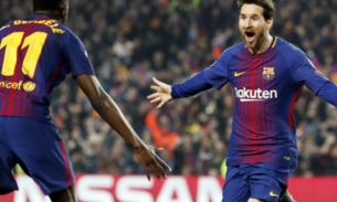 Messi marca duas vezes e Barcelona elimina o Chelsea