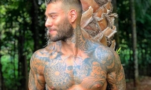 Fãs questionam falta de volume em sunga de Lucas Lucco e cantor rebate