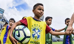 Cerca de 300 crianças participam do CBF Social em Manaus