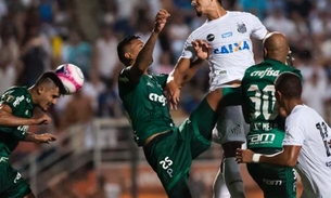 Palmeiras bate o Santos e larga na frente em semifinal do Paulistão