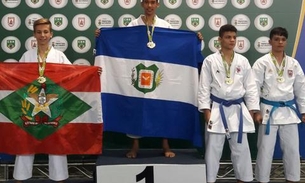 Atleta amazonense conquista título de Campeão Brasileiro de Karatê