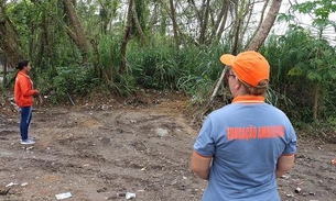 Prefeitura limpa mais uma área de lixeira viciada em Manaus