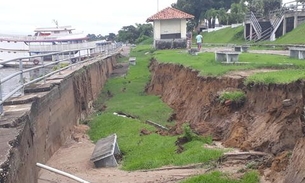 Chuva forte causa deslizamento de terra no Amazonas 