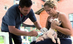 CCZ oferece vacinação gratuita de animais no Prosamim