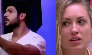 Após carícias, ex-bbb Lucas dá fora em Jéssica e deixa sister constrangida ao vivo