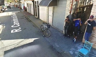  Homem é flagrado apontado arma para equipe 'Google Maps Street View' em São Paulo