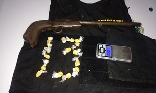 Em Manaus, adolescente é apreendido com colete à prova de balas e escopeta