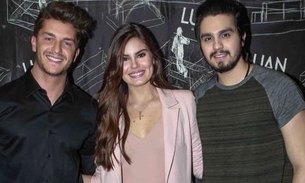 Após se apaixonar por Camila Queiroz, Luan Santana vira seu padrinho de casamento