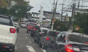 Sinalização em frente ao TCE é mau exemplo de mobilidade urbana