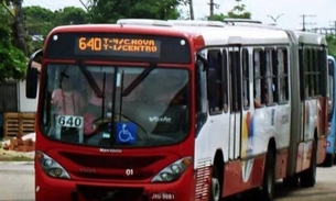 Dois passageiros são esfaqueados durante assalto a ônibus em Manaus