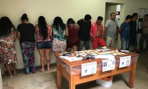 No Amazonas, 11 pessoas são presas durante operação de combate ao tráfico de drogas 