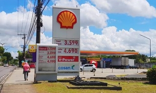 Preço da gasolina sobe para R$ 4,69 em postos de Manaus após novo reajuste