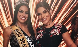 Vivian Amorim vibra com vitória e exalta Miss Brasil amazonense: 'Deusa! eu tô em choque'