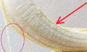 Você vai se surpreender ao saber utilidade desses fiozinhos brancos na banana