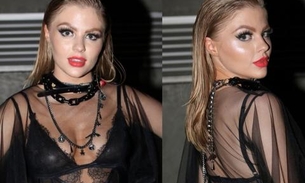   Luísa Sonza vai a festival com bumbum à mostra e rebate críticas