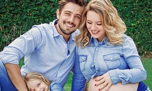  Família mostra rostinho de filho de Rafael Cardoso pela primeira vez