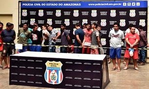 Operação “Fogueira” prende 60 pessoas por diferentes crimes em Manaus