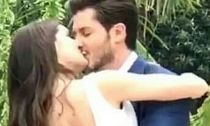   Camila Queiroz e Klebber Toledo se casam em cerimônia civil