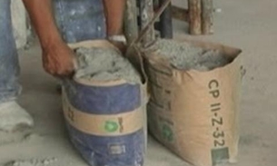 Empresas assinam acordo e reduzem peso de sacos de cimento para 25 kg