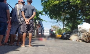 Após roubar loja, suspeito é perseguido e espancado até a morte por populares em Manaus