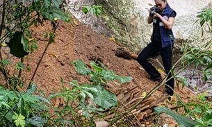 Seminu e degolado, homem é arremessado de barranco em Manaus