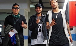 Parças de Neymar xingam Galvão Bueno e fazem gestos obscenos nas redes sociais