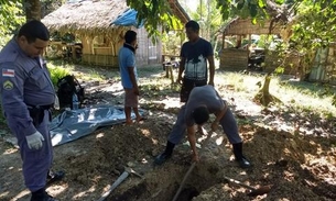 Polícia descobre corpo de mulher enterrado em quintal de casa no Amazonas