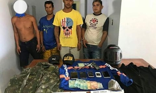 Polícia desarticula trio acusado de série de roubos no Amazonas