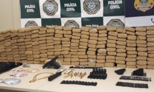 Polícia desarticula quadrilha que traficava armas dentro de TVs