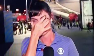 Glenda Kozlowski chora ao vivo ao falar sobre derrota do Brasil e mãe de Fernandinho
